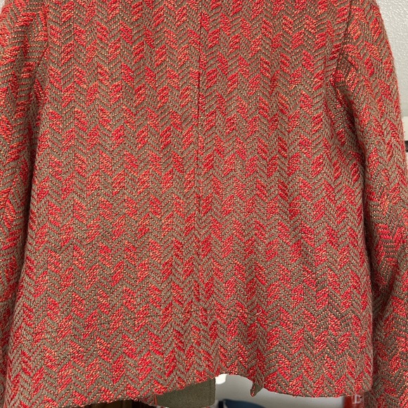 Harve Bernard Blazer Womens Sz 8/10 Academia Tweed Lined Long Sleeve. - Picture 5 of 8
